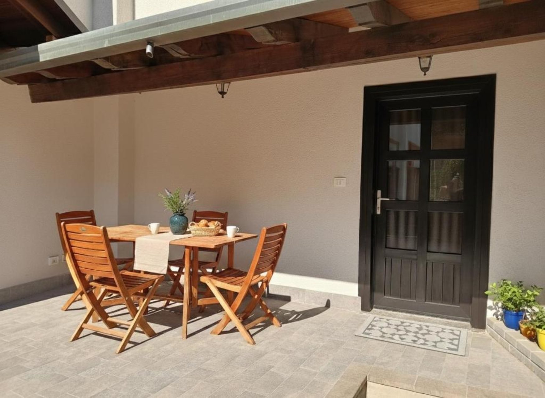 Veranda esterna Il Mirto Guesthouse Tirano